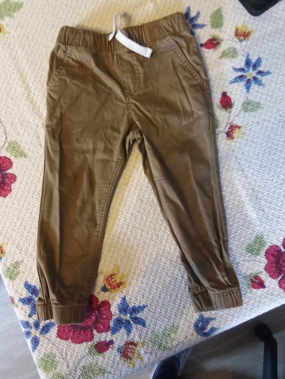 Cat & Jack Tan Pull-On Jogger Pants